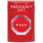 STI SS2008EX-EN Stopper Station – Red – Pneumatic Timer – Emergency Exit Label